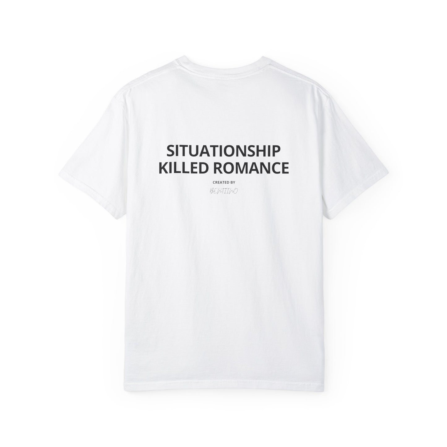 T-shirt "situationship killed romance"